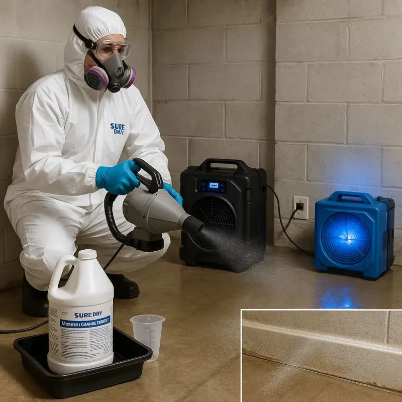 Sanitization and Odor Removal process in Hampton, SC