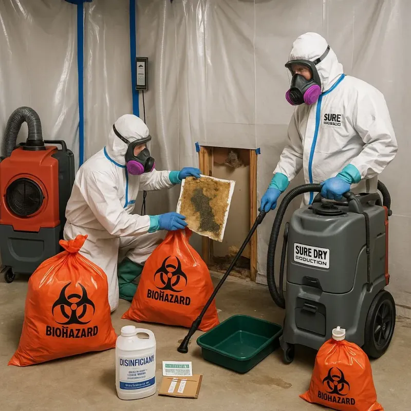 Contaminated Water Handling Protocols process in Hampton, SC