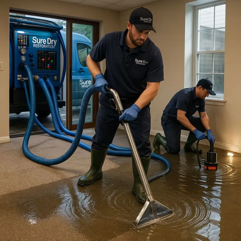 Water Extraction and Removal process in Hampton, SC
